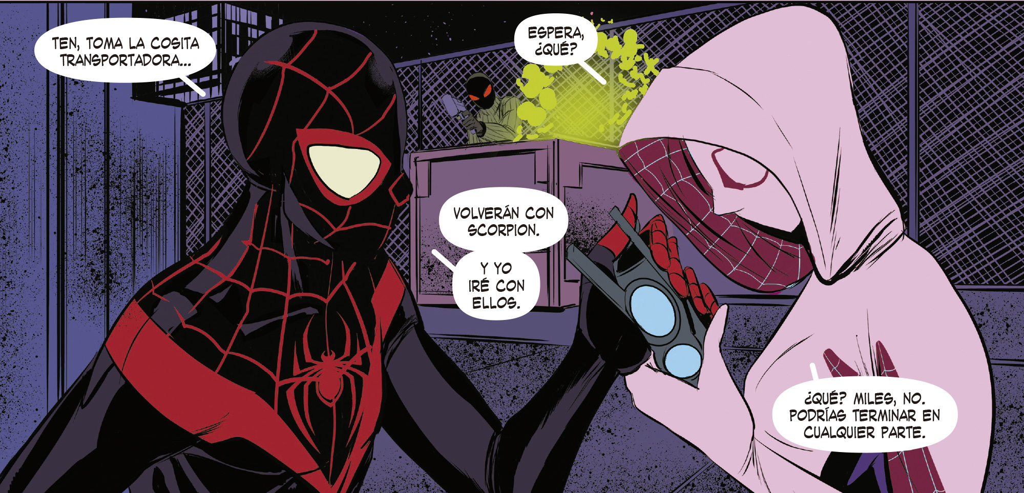 Miles Morales And Spider Gwen Comic Margaret Wiegel