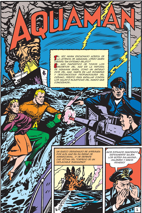 Las versiones de Aquaman que se han presentado a lo largo de su historia en cómics, series, películas y animación.