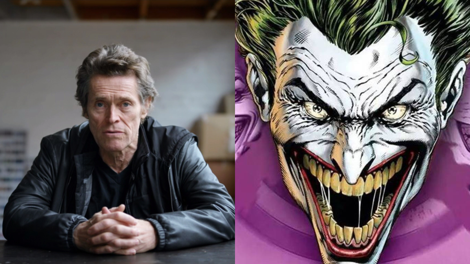 Willem Dafoe pudo ser originalmente Joker en vez de Jack Nicholson.