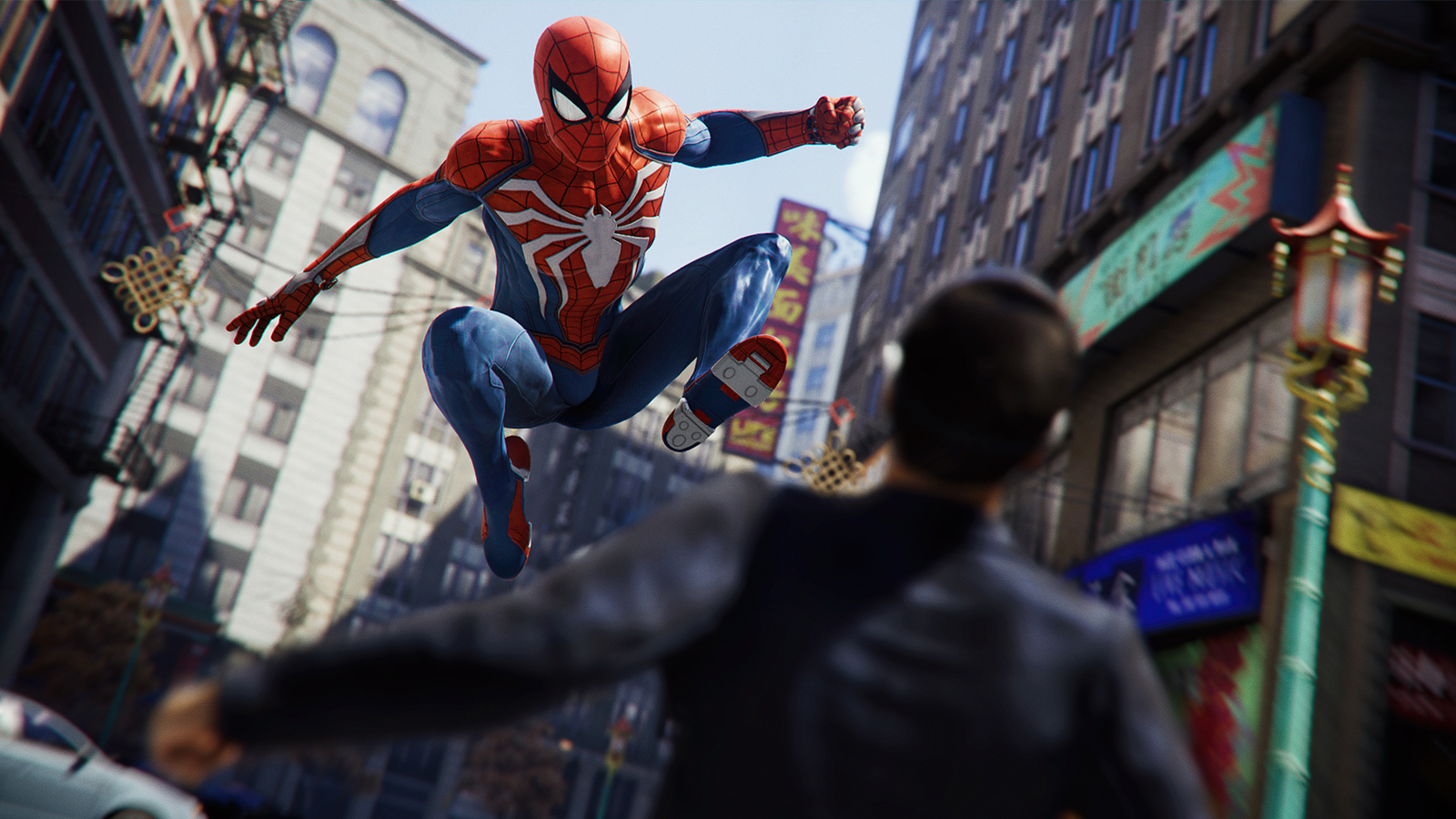 Así luce el traje clásico de SpiderMan en el videojuego