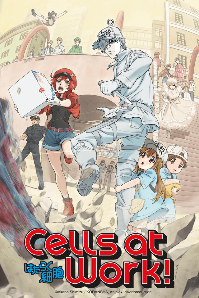 Las plaquetas de Hataraku Saibou! tendrán su propio manga spin-off