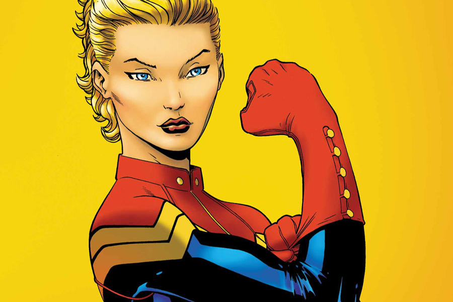 Referencias del nuevo póster de Capitana Marvel