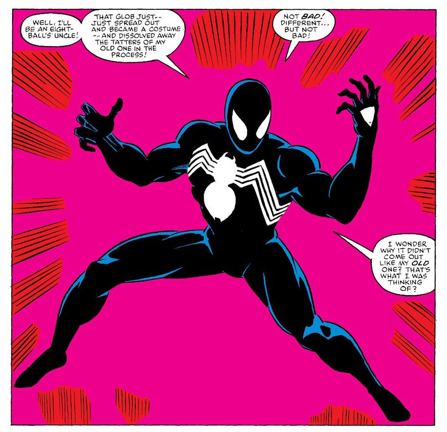 La historia secreta del traje negro de Spider-Man