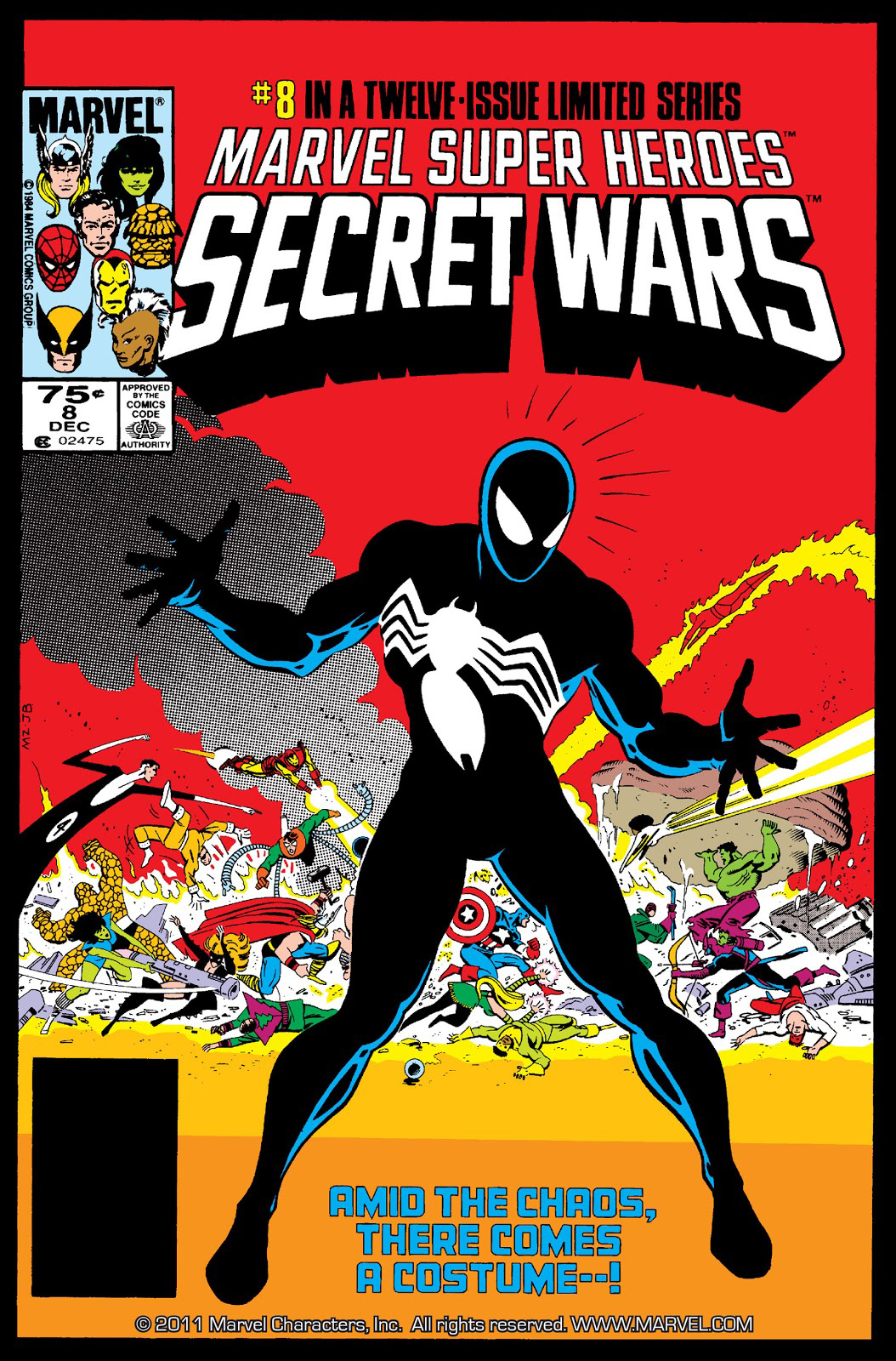 La historia secreta del traje negro de Spider-Man