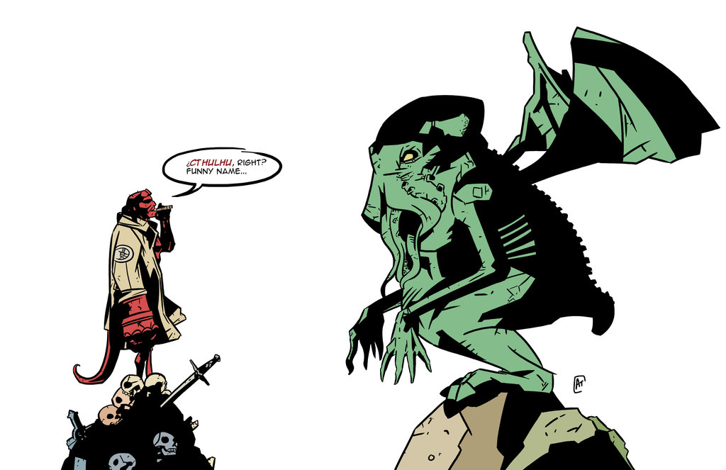 Las historias de Hellboy se encuentran llenas de seres emanados de diferentes culturas europeas, algo que explica su creador Mike Mignola.