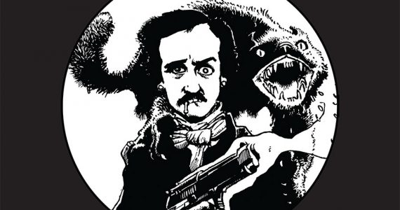 Edgar Allan Poe en La Guarida del Terror, visto por Richard Corben