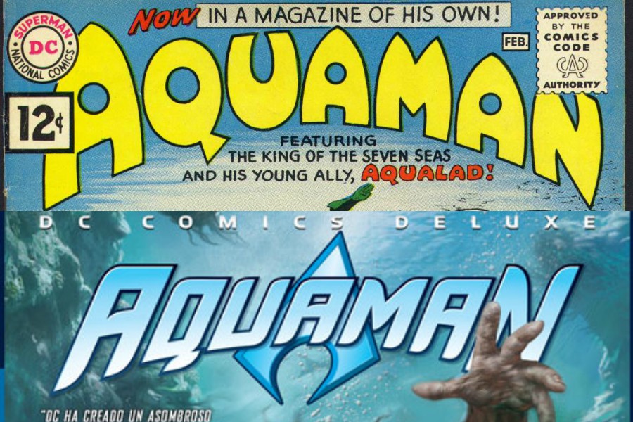 Así ha evolucionado el logotipo de Aquaman a lo largo de los años