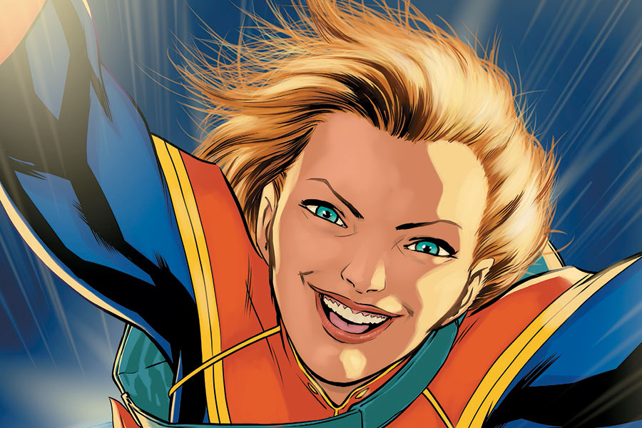 ロイヤリティフリー Carol Danvers マシアフテナン