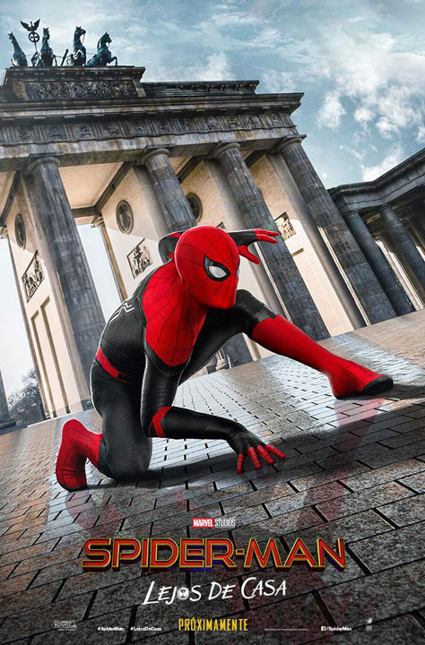 A viajar con los nuevos pósters de Spider-Man: Far From Home