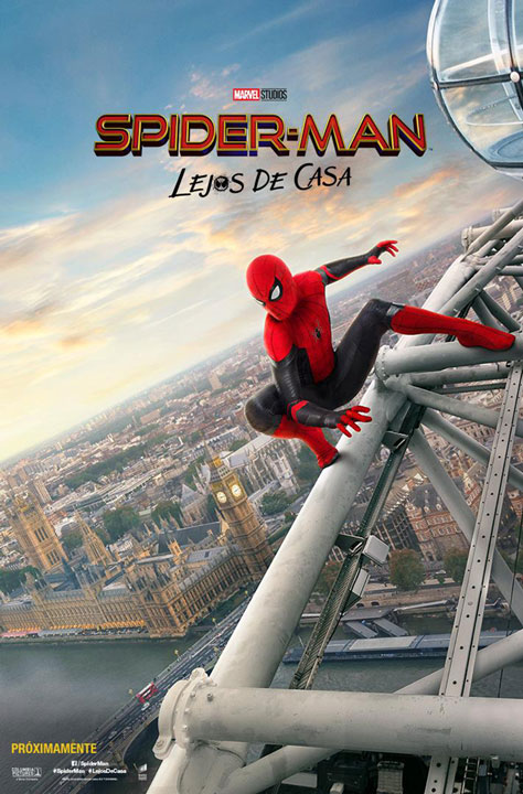 A viajar con los nuevos pósters de Spider-Man: Far From Home