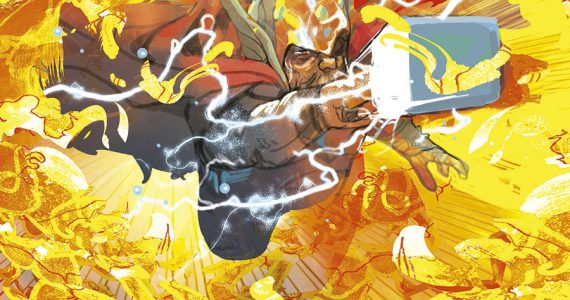 Las ilustraciones cósmicas de Christian Ward en Thor