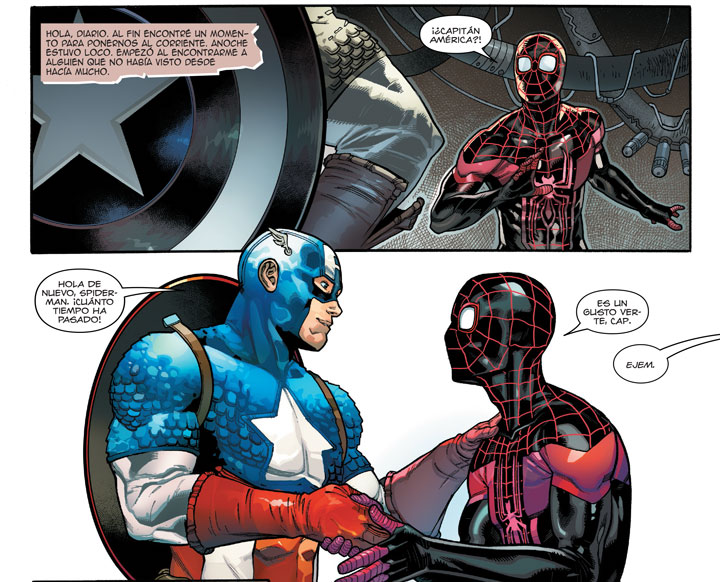 ¿Al fin Captain America y Spider-Man harán las paces?
