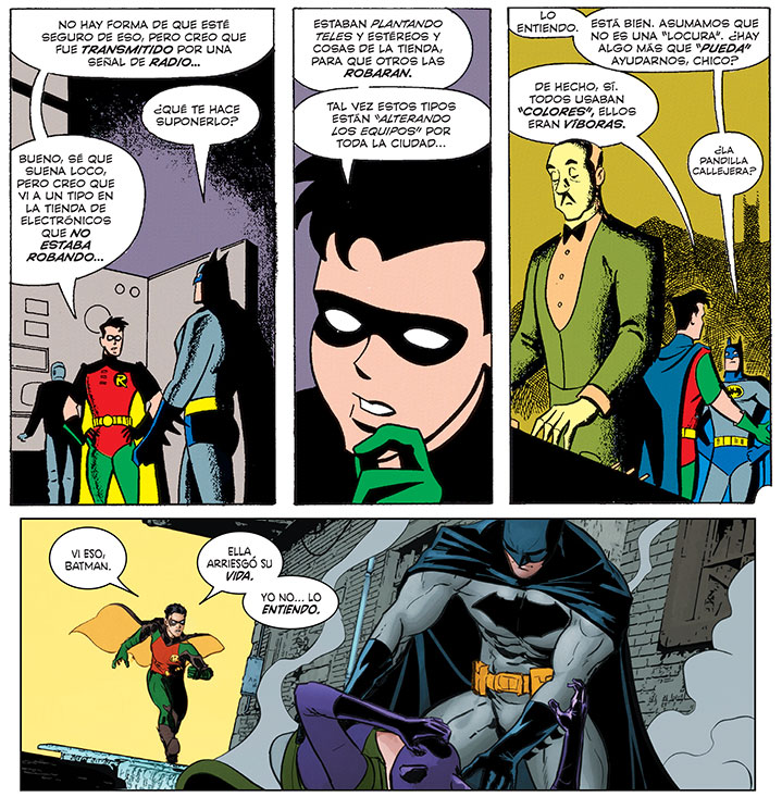 Los cambios que Batman: The Animated Series le hizo al cómic