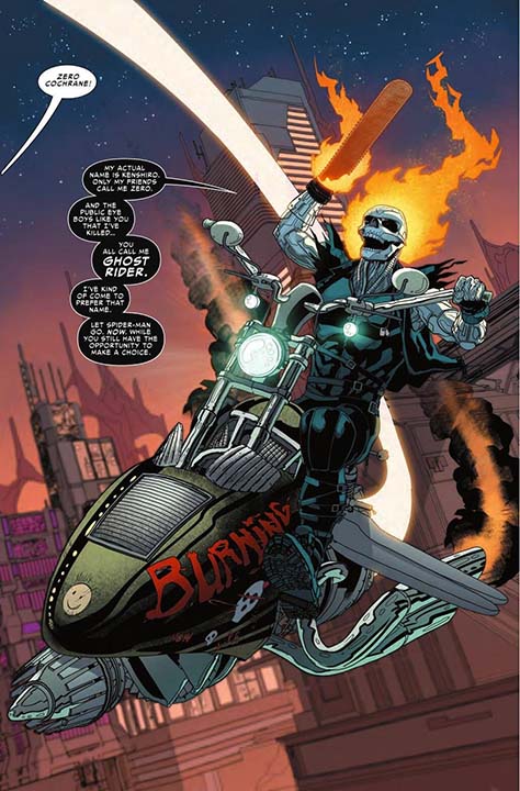 Johnny Blaze, Frank Castle y más huéspedes de Ghost Rider