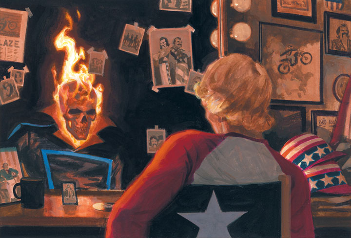 Johnny Blaze, Frank Castle y más huéspedes de Ghost Rider