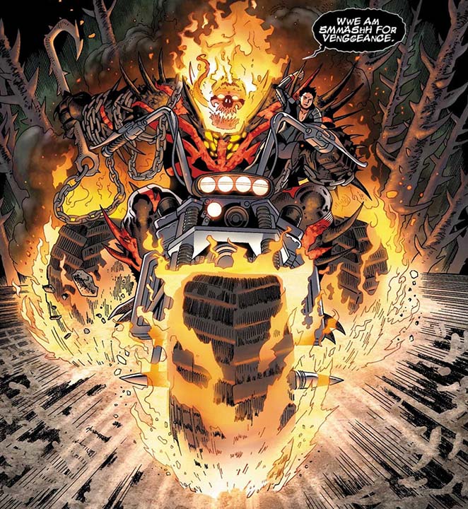 Johnny Blaze, Frank Castle y más huéspedes de Ghost Rider