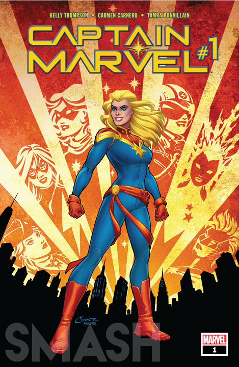 ¡El regreso triunfal de Captain Marvel a SMASH y Marvel Comics México!