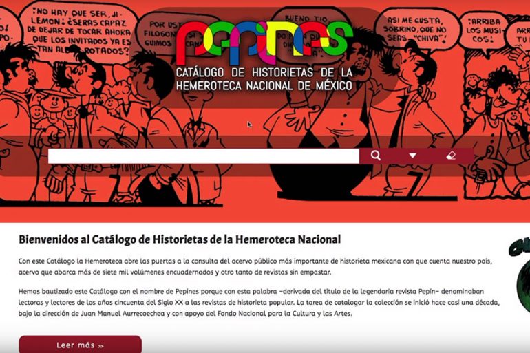 La UNAM presenta Pepines, el catálogo de historietas mexicanas del Siglo XX
