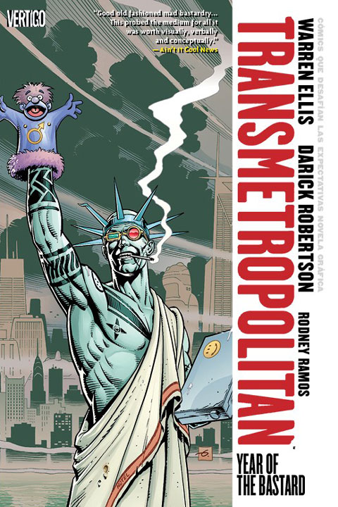 Spider Jerusalem: Un bastardo que regresa a Transmetropolitan Vol.