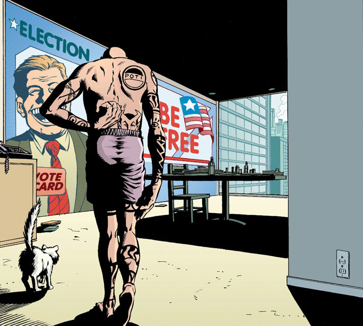 Spider Jerusalem: Un bastardo que regresa a Transmetropolitan Vol.