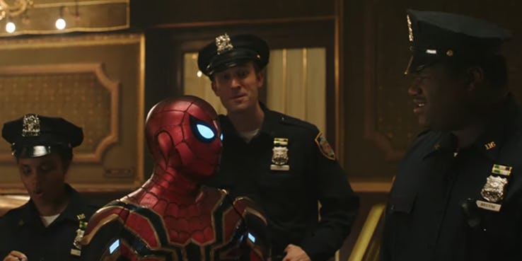 Estas escenas de los trailers no las vimos en Spider-Man: Far From Home