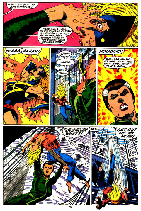 Las 'travesuras' de Rogue en el destino de Captain Marvel