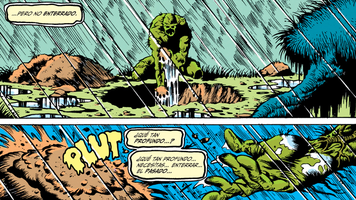 Los poderes no tan recordados de Swamp Thing