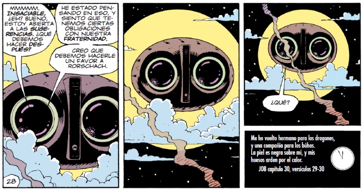 La aportación de Neil Gaiman a Watchmen