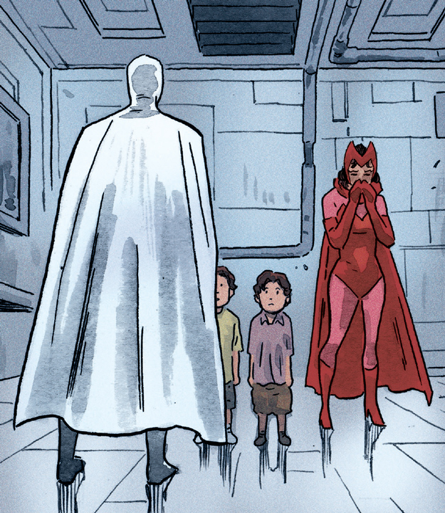 Tom King y el homenaje al romance entre Vision y Scarlet Witch