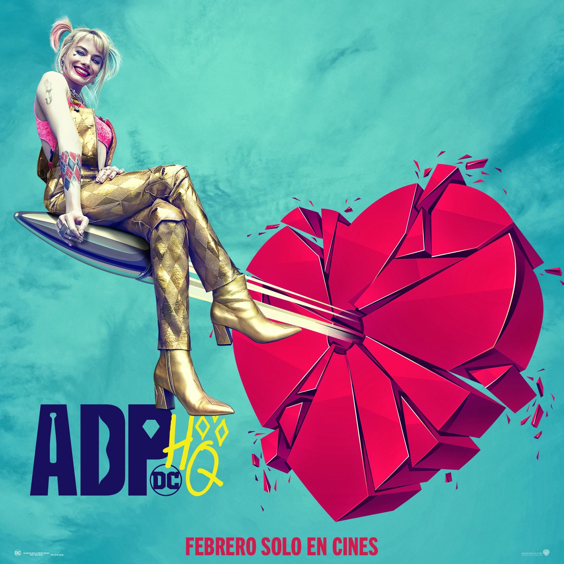 Harley Quinn estrena pósters.