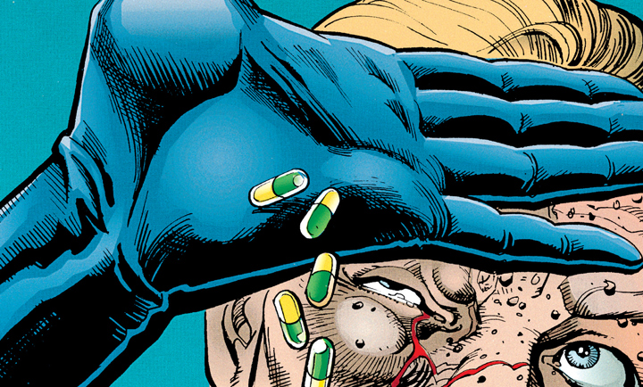 ¿Cómo funciona la droga Veneno en Knightfall?