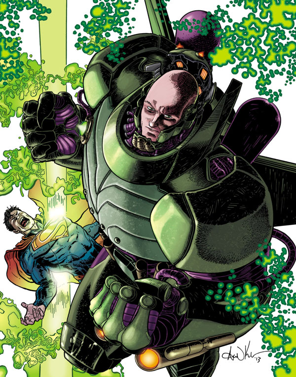 Lex Luthor y su armadura