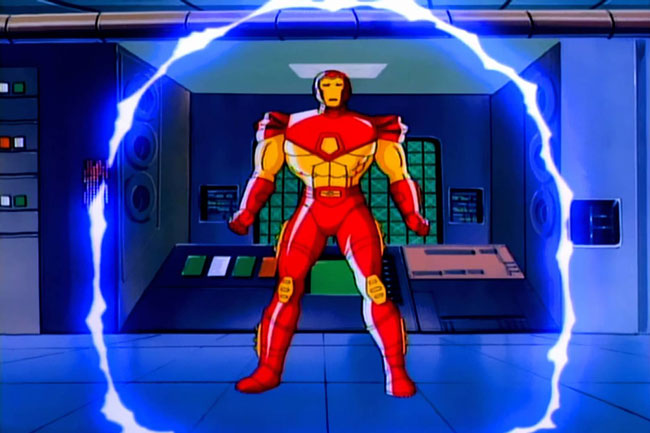 Iron Man, series animadas de Marvel.