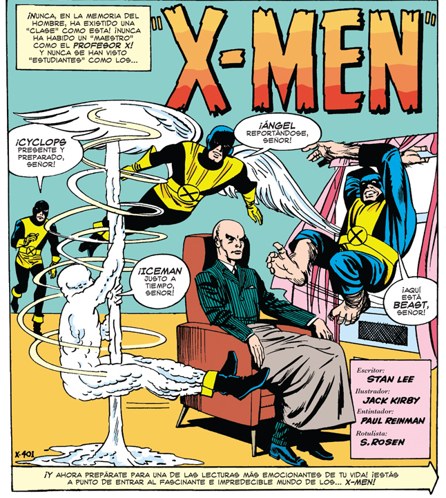 Las creaciones de Jack Kirby, de la A a la Z
