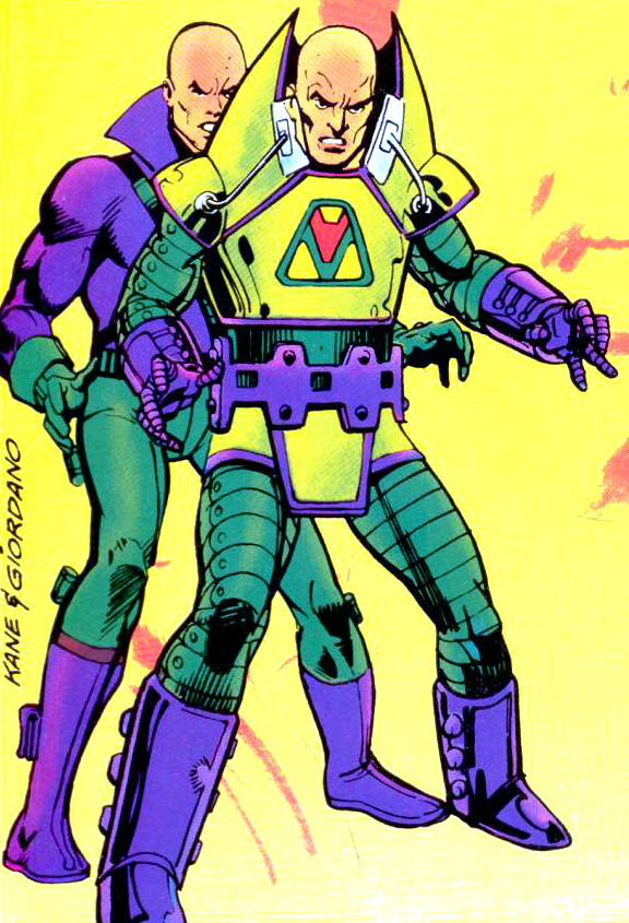 Lex Luthor y armadura.