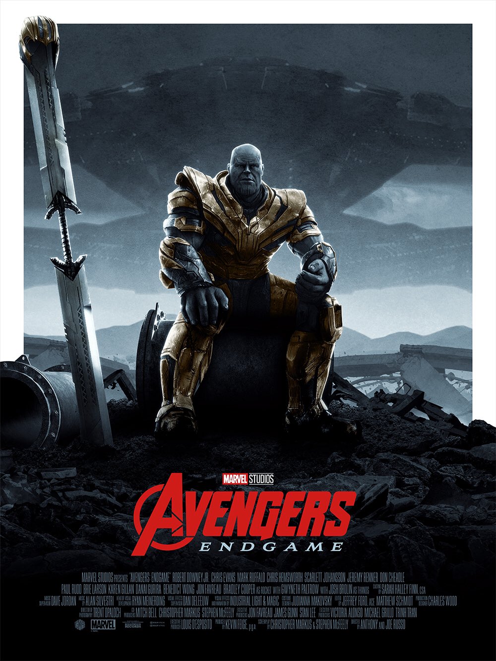 Póster exclusivo Avengers: Endgame Comic Con Nueva York.