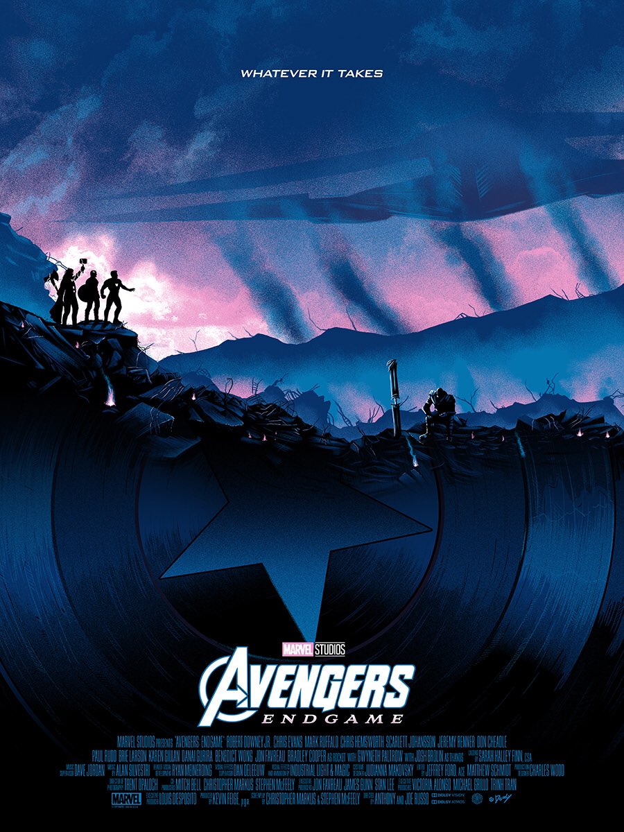 Póster exclusivo Avengers: Endgame Comic Con Nueva York.