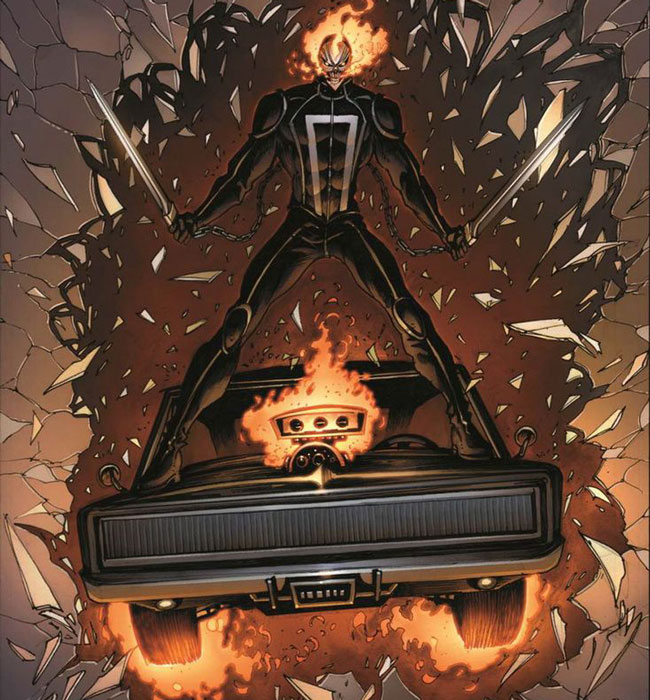 Hell Charger es un vehículo de Marvel.