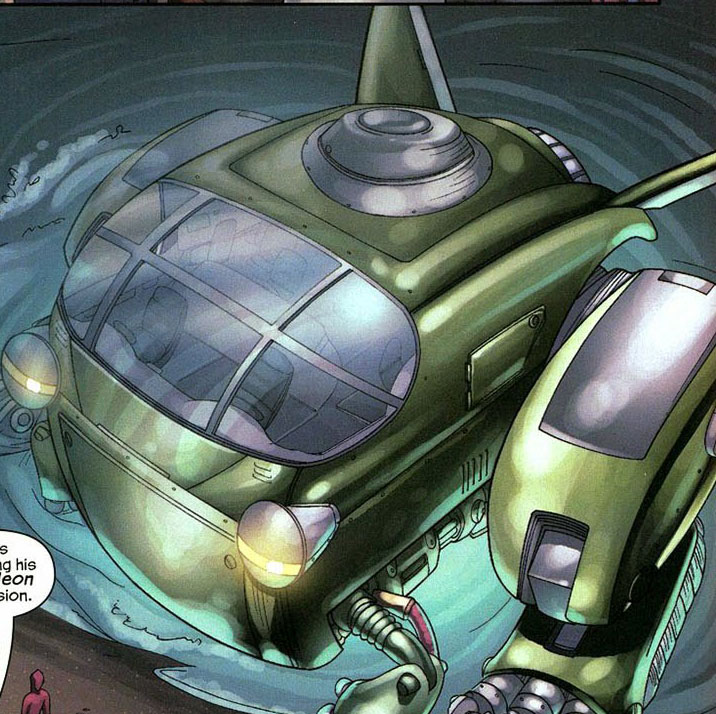 LeapFrog es un vehículo de Marvel.