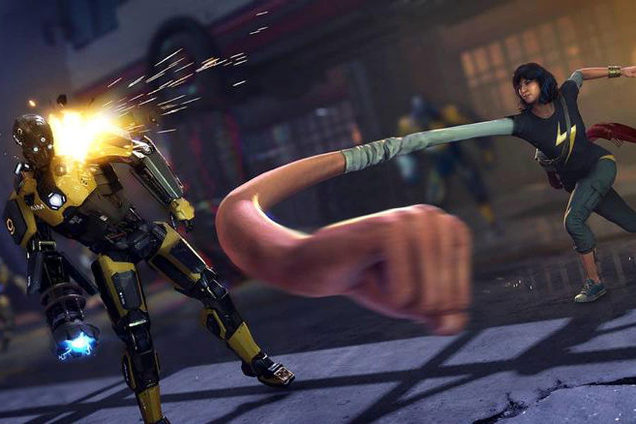 Ms. Marvel se hace presente en el videojuego de los Avengers.