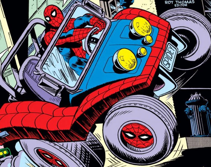Spider-Mobile es un vehículo en Marvel.