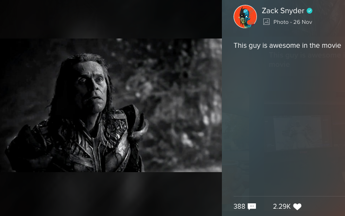 Justice League de Zack Snyder