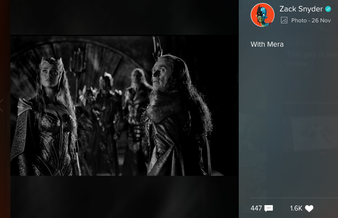 Justice League de Zack Snyder