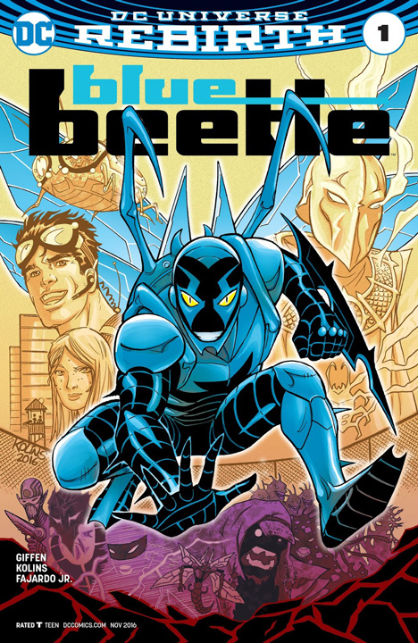 DC Comics estaría desarrollando una serie sobre Blue Beetle (Jaime Reyes)