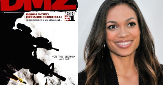 DMZ saltará de los cómics a la TV con Rosario Dawson
