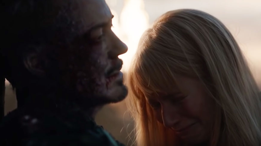 La escena donde muere de Tony Stark en Endgame pudo ser más gore