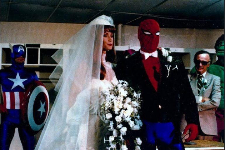 La boda de Spider-Man y Mary Jane en el estadio de los Mets en 1987