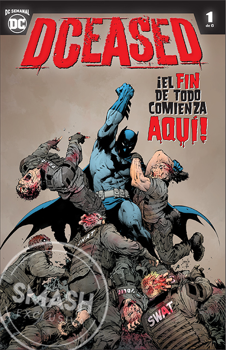 ¡La infección zombie se acerca! DCeased llega a SMASH y DC Comics México