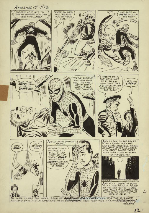 El misterio de los originales de Spider-Man en la Biblioteca del Congreso