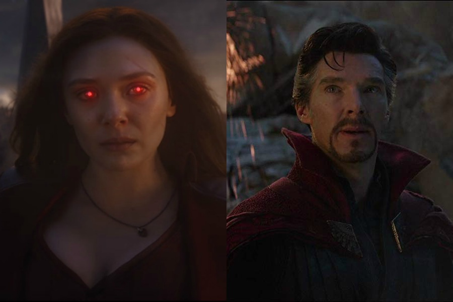 Scarlet Witch y Doctor Strange protagonizan imagen inédita de Avengers: Endgame